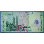 Malaysia 5 Ringgit 2004 UNC