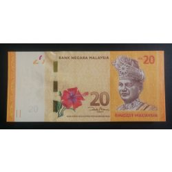 Malajzia 20 Ringgit 2011 UNC