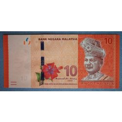 Malaysia 10 Ringgit 2018 UNC