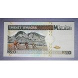 Malawi 20 Kwacha 1995 UNC