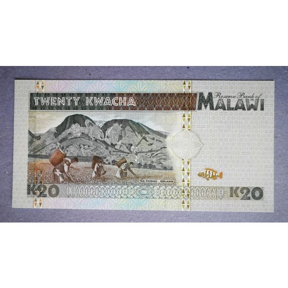 Malawi 20 Kwacha 1995 UNC