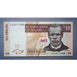 Malawi 10 Kwacha 1997 UNC