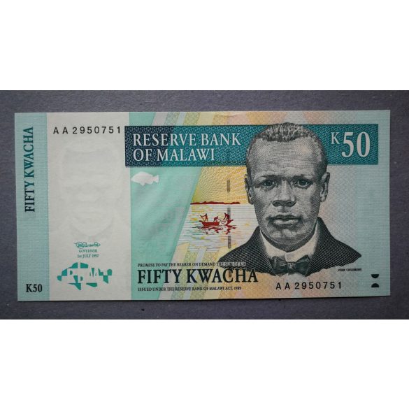 Malawi 50 Kwacha 1997 UNC