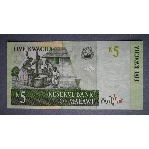 Malawi 5 Kwacha 1997 UNC