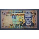 Malawi 500 Kwacha 2001 UNC