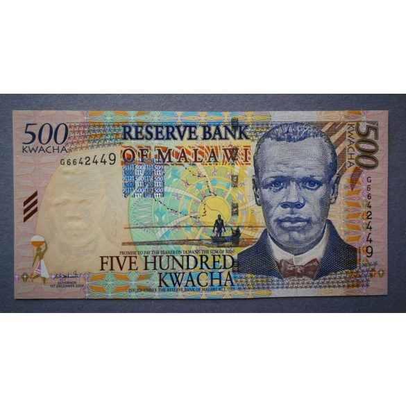 Malawi 500 Kwacha 2001 UNC