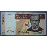 Malawi 10 Kwacha 2004 UNC