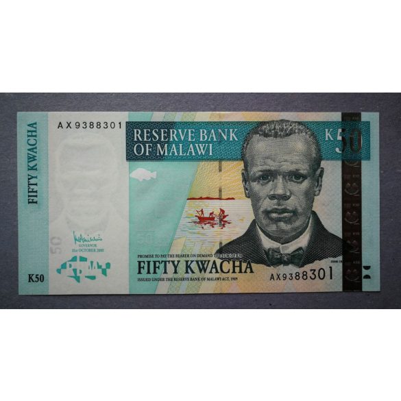 Malawi 50 Kwacha 2005 UNC