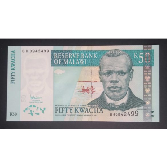 Malawi 50 Kwacha 2007 UNC 