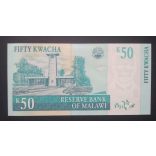 Malawi 50 Kwacha 2007 UNC 