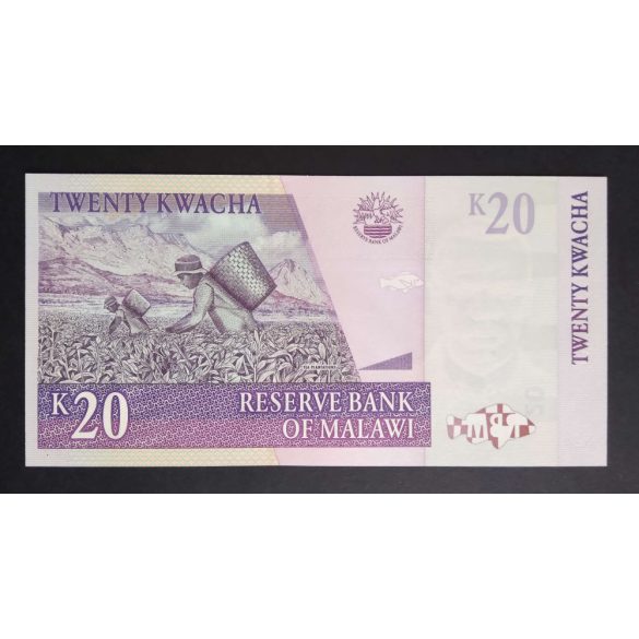 Malawi 20 Kwacha 2009 UNC