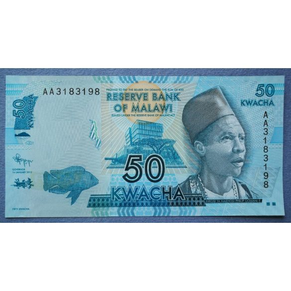 Malawi 50 Kwacha 2012 UNC