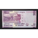 Malawi 20 Kwacha 2015 aUNC