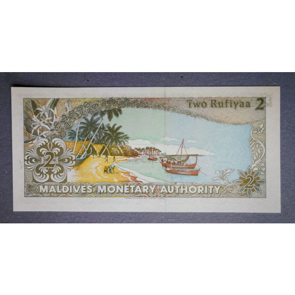 Maldív-szigetek 2 Rufiyaa 1990 UNC