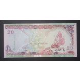 Maldives 20 Rufiyaa 2008 UNC