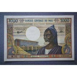 Mali 1000 Francs 1970-84 AUNC+