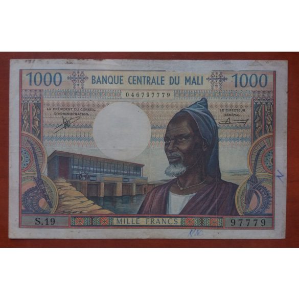 Mali 1000 Francs 1970-84 F-