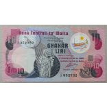 Malta 10 Lira 1979 VF
