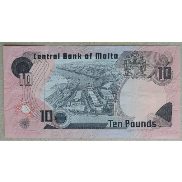 Malta 10 Lira 1979 VF