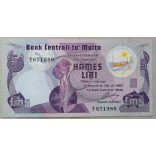 Malta 5 Liri 1979 XF+