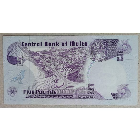 Malta 5 Liri 1979 XF+