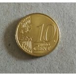 Malta 10 Euro Cent 2008 aUNC+