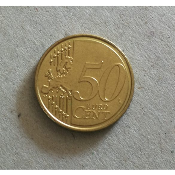 Malta 50 Euro Cent 2008 aUNC+