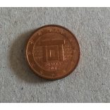 Malta 1 Euro Cent 2017 aUNC