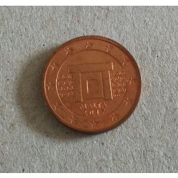 Malta 2 Euro Cent 2017 aUNC