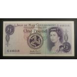 Isle of Man 1 Pound 1976 Unc