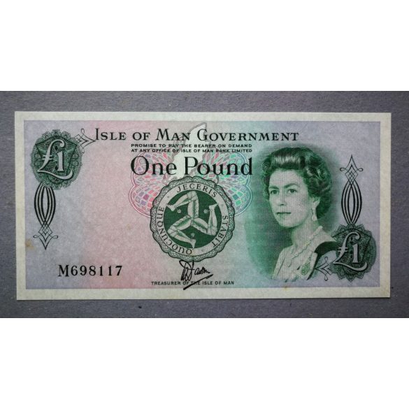 Isle of Man 1 Pound 1983 AUNC