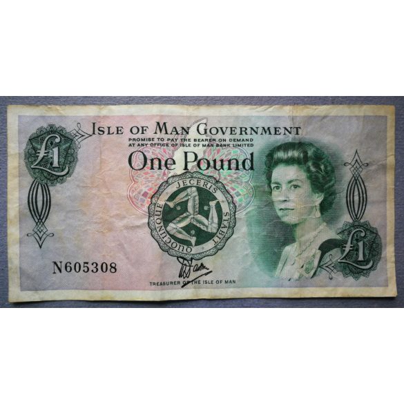 Isle of Man 1 Pound 1983 F-