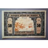 Morocco 50 Francs 1943 F