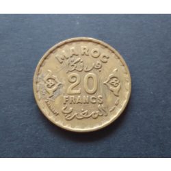 Marokkó 20 Francs 1952