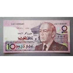 Marokkó 10 Dirhams 1987 aUnc