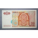 Morocco 20 Dirhams 1996 Unc