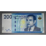 Morocco 200 Dirhams 2012 Unc