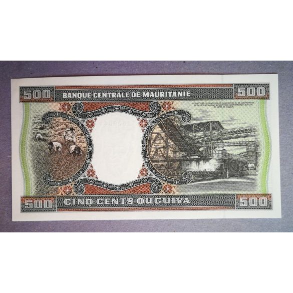 Mauritánia 500 Ouguiya 1993 UNC-