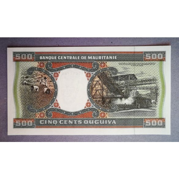 Mauritánia 500 Ouguiya 1996 UNC-