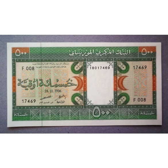 Mauritánia 500 Ouguiya 1996 UNC-