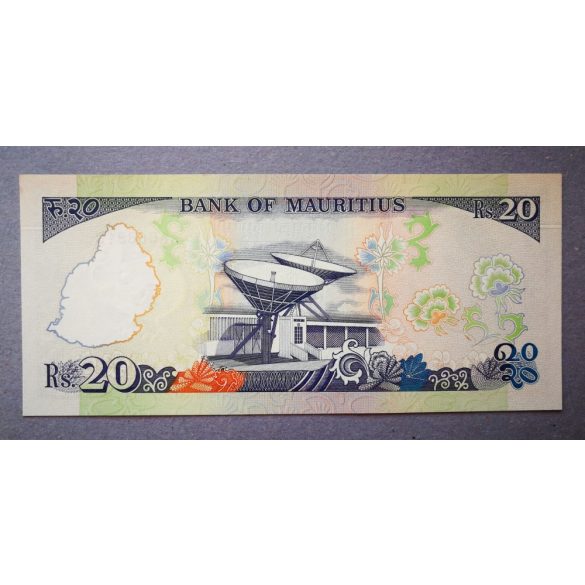 Mauritius 20 Rupees 1986 UNC
