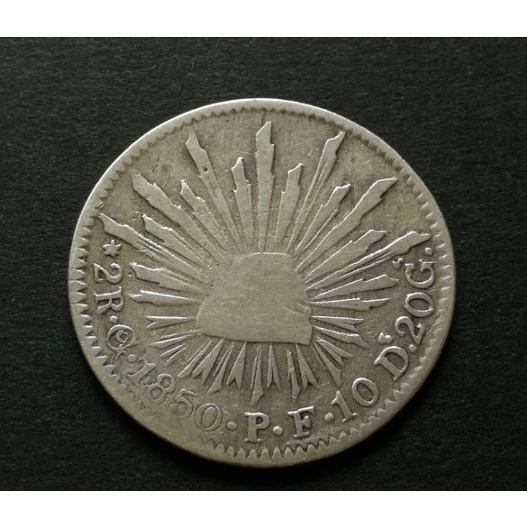 Mexico 2 Reales 1980 6,4 g silver