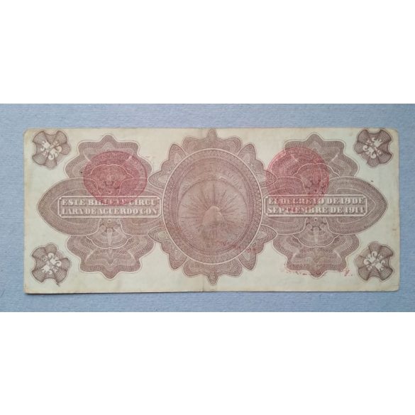 Mexikó 1 Peso 1914 VF-