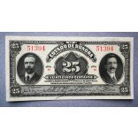 Mexikó 25 centavos 1915 aUNC+