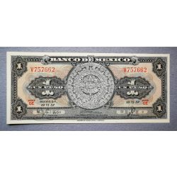 Mexico 1 peso 1957 UNC