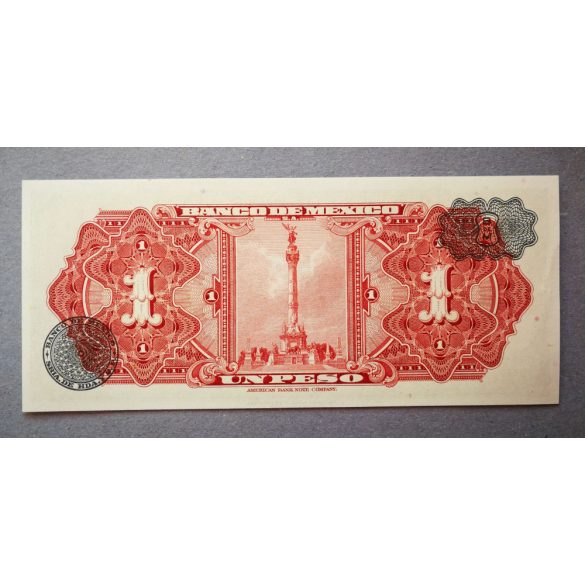 Mexikó 1 Peso 1958 UNC