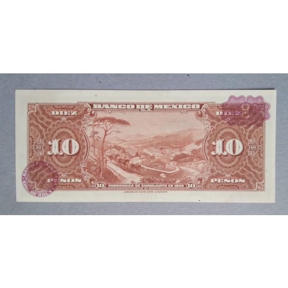Mexikó 10 Pesos 1963 UNC