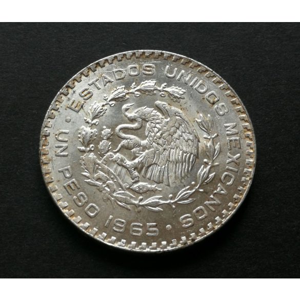 Mexico 1 Peso 1965 16 g silver