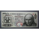 Mexikó 10 pesos 1971 UNC
