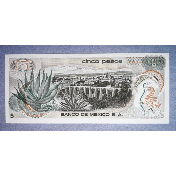 Mexikó 5 pesos 1972 UNC